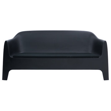 Solid Sofa, Basic/Injection, Black