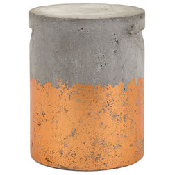 Industrial Accent And Garden Stools by GwG Outlet