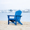 Hampton Outdoor Patio Adirondack Chair, Navy