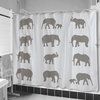 Uneekee Elephants Shower Curtain