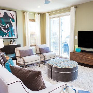 Elegant and Contemporary Main Living Space