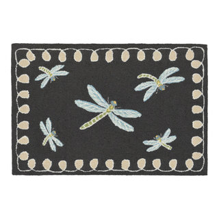 Frontporch Dragonfly Indoor/Outdoor Rug, 2'6x4' - Contemporary ...