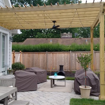 Custom Pergola by Northbrook Pergola Buillder