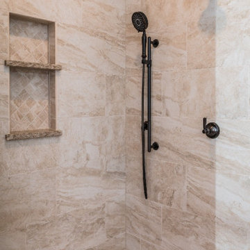 Haymarket Transitional Master Bathroom Remodel _ 13036