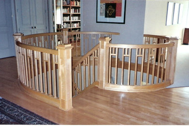 Arts and crafts staircase photo