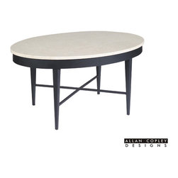 ACD-2402-01-SA Lisa Oval Cocktail - Coffee Tables