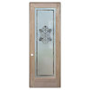 Pantry Door - Granada - Oak - 24" x 96" - Knob on Left - Pull Open