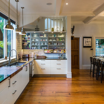 1920's NYC deli style meets light industrial Kitchen