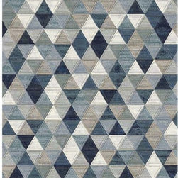 Eclipse 63263-5161 Triangle Multi-Colored Rug - Area Rugs