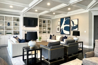 The Gathering Place - A Transitional Family Room