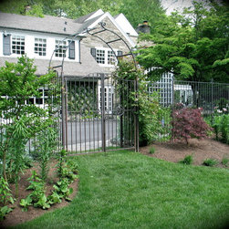 Solid Copper Gates, Trellis and Fence - Home Fencing And Gates