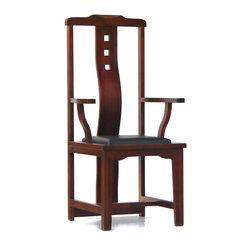 Modern Ming Dynasty Dining Chair Set - Dining Chairs