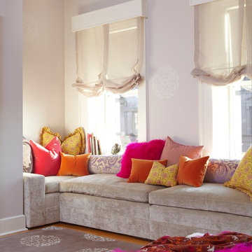 Transitional Harlem Townhouse Bedroom - Interior Design