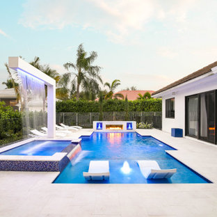 Custom Pool and Backyard in Boca Raton