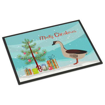 Caroline's TreasuresChinese Goose Christmas Doormat 18x27 Multicolor