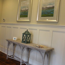 lady slipper hallway decor