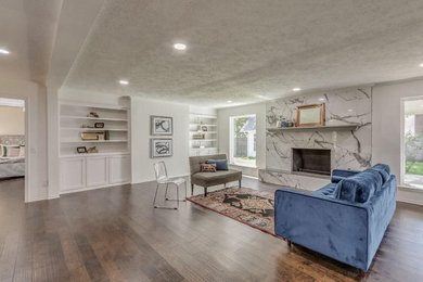 Inspiration for a modern home design remodel in Oklahoma City