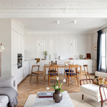 Rénovation totale d'un haussmannien de 80 m²