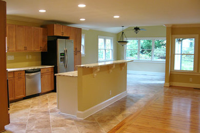Trendy kitchen photo in Raleigh