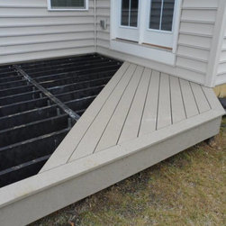 100% recycled plastic deck and frame - Outdoor Products