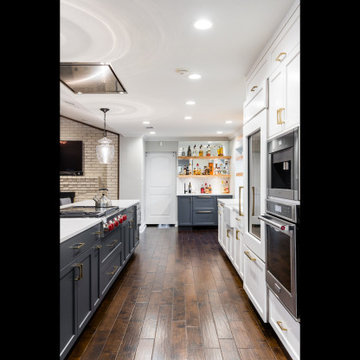 Renowned Custom Kitchen Remodel and Wet Bar