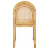 Amara Natural Rattan Arched Back Dining Chair