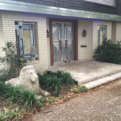Cast Stone Lion at Entry - Products