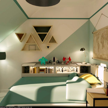 Chambre d'enfant / 3D Render