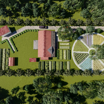 A Landscape Master Plan for New Lands Farm design