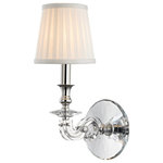 Hudson Valley Lighting - Hudson Valley Lighting 1291-PN Lapeer - One Light Wall Sconce - Lapeer One Light Wal Polished Nickel *UL Approved: YES Energy Star Qualified: n/a ADA Certified: n/a  *Number of Lights: Lamp: 1-*Wattage:60w E12 Candelabra Base bulb(s) *Bulb Included:No *Bulb Type:E12 Candelabra Base *Finish Type:Polished Nickel