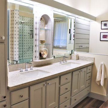 Newly Remodeled Unique Looking Bathroom