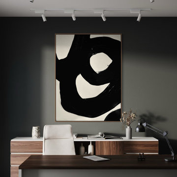 Black & White Office Design