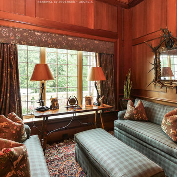 Luxurious Den with New Wood Windows - Renewal by Andersen Georgia