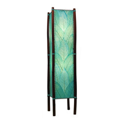 Eangee Home Designs Fortune Large Floor Lamp | Sea Blue - Floor Lamps