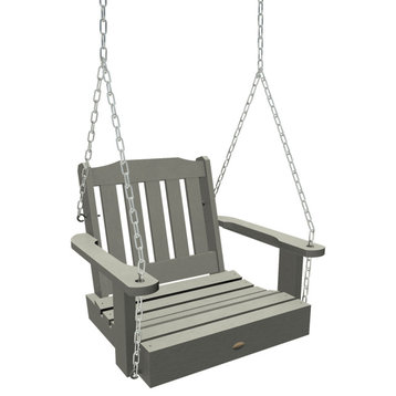 Lehigh Single Seat Swing, Coastal Teak