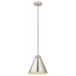 Z-Lite - Z-Lite 6011P12-PN Eaton - 1 Light Pendant in Sleek Style - 12 Inches Wide by 12. - NULL