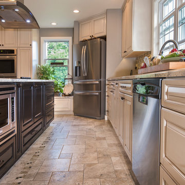 Traditional Warm Kitchen Remodel in Amherst, NH