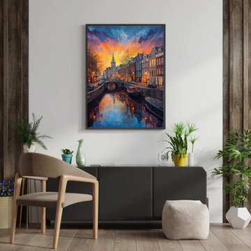 High-Definition Unframed Canvas Wall Decor for Bedrooms & Living Rooms