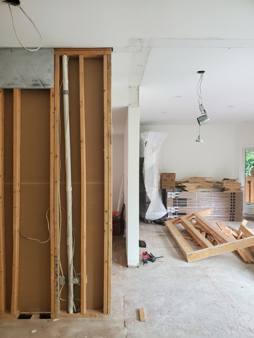 Kitchen Reno Drywall Framing Help