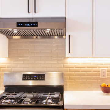 Slim Shaker White Oak Kitchen Remodel, Phoenix AZ