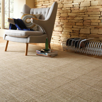 Hermitage Rectangle Flat Woven Rugs, Beige
