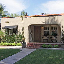Front walkway and patio
