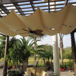 Retractable Wire Slide Pergola Cover - Products