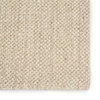 Jaipur Living Naples Natural Solid White/Taupe Area Rug, 12'x18'
