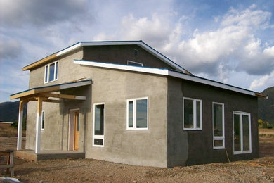 Home design - contemporary home design idea in Albuquerque