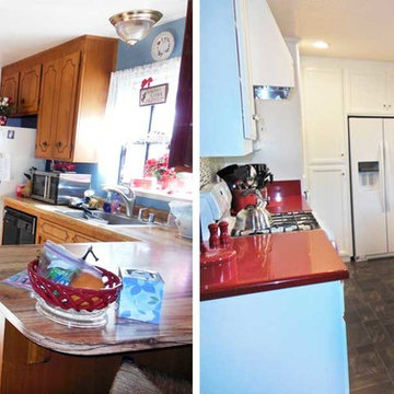 Stunning in Red - Kitchen Remodel