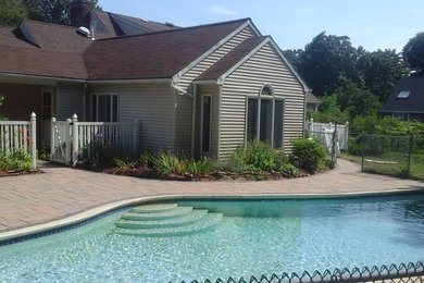 Paver Pool Surround in Chesire