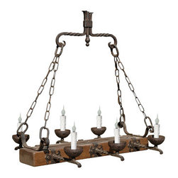 CH-181 Hand Made Iron Chandelier Designs - Chandeliers