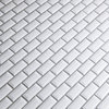 SomerTile 12"x12" Metro Subway Porcelain Mosaic Tile
