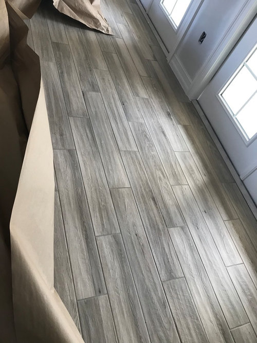 Wood Look Tile Looks Wrong, Can You Put Ceramic Tile On Wood Floors